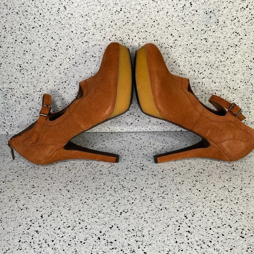 Bacio 61 violino Mary Jane pumps leather German sole 7.5